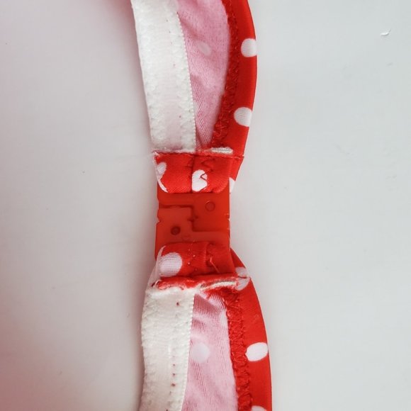 Asos Red and White Polka-dot Bikini Set - Picture 7 of 11